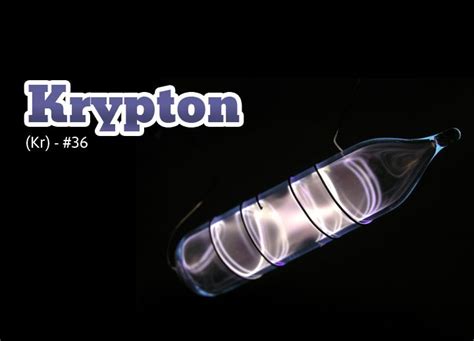  Krypton: Un Gaz Noble Exceptionnel pour l'Éclairage et la Recherche Scientifique !